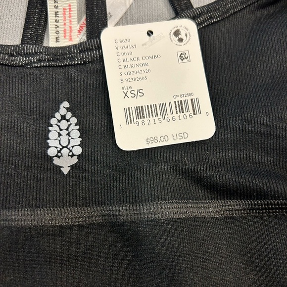 Free People Movement Snowfall Active Jumpsuit, Size XS/S NWT - Picture 6 of 7